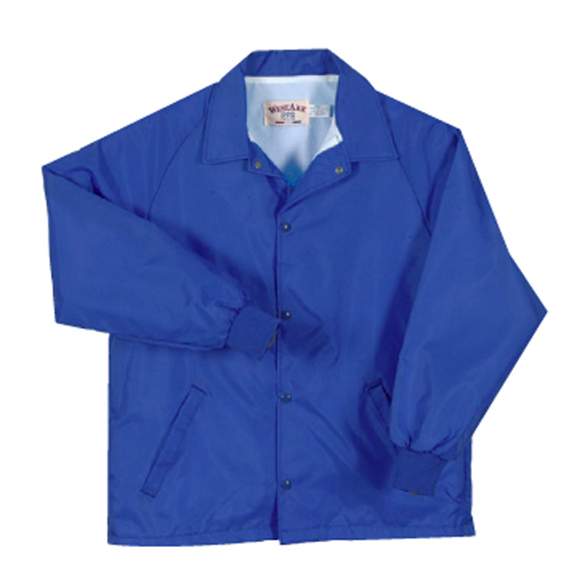 Coaches Flannel Lined Windbreaker Jacket